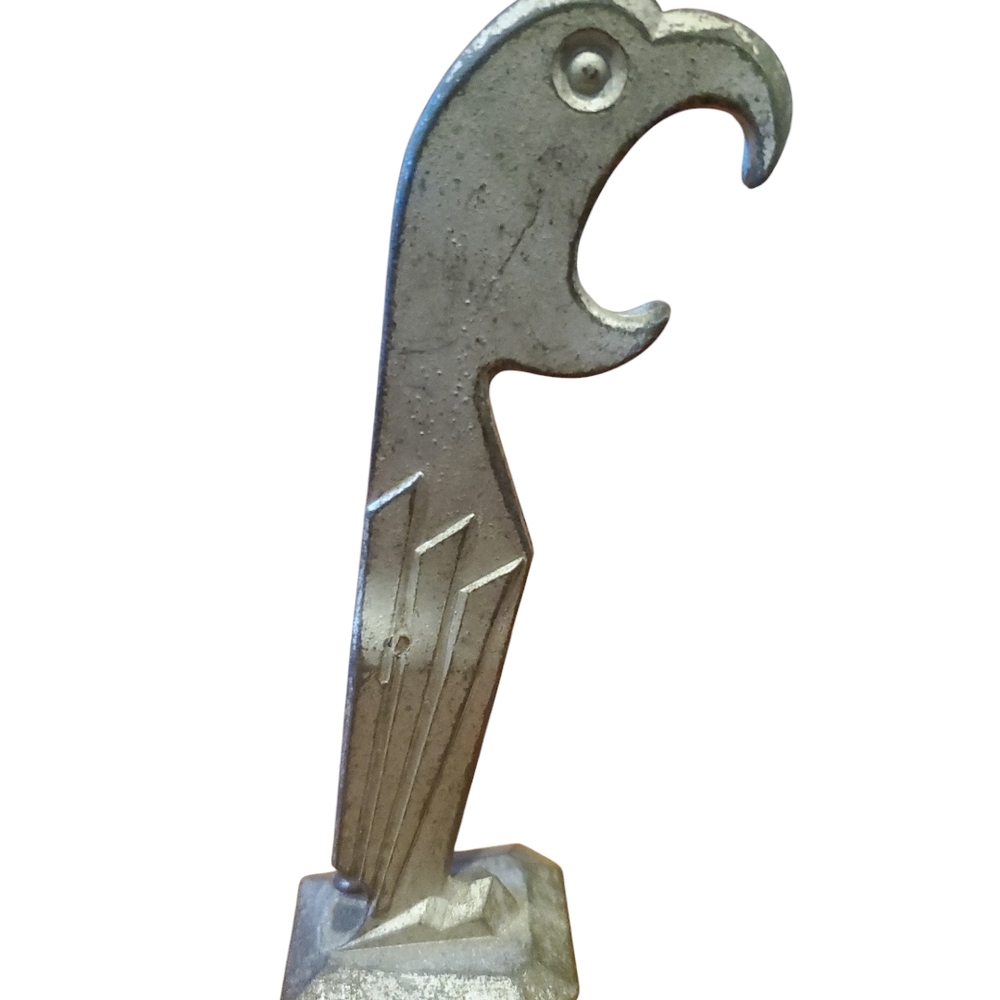 1930's Vintage Parrot Corkscrew Bottle Opener Metal